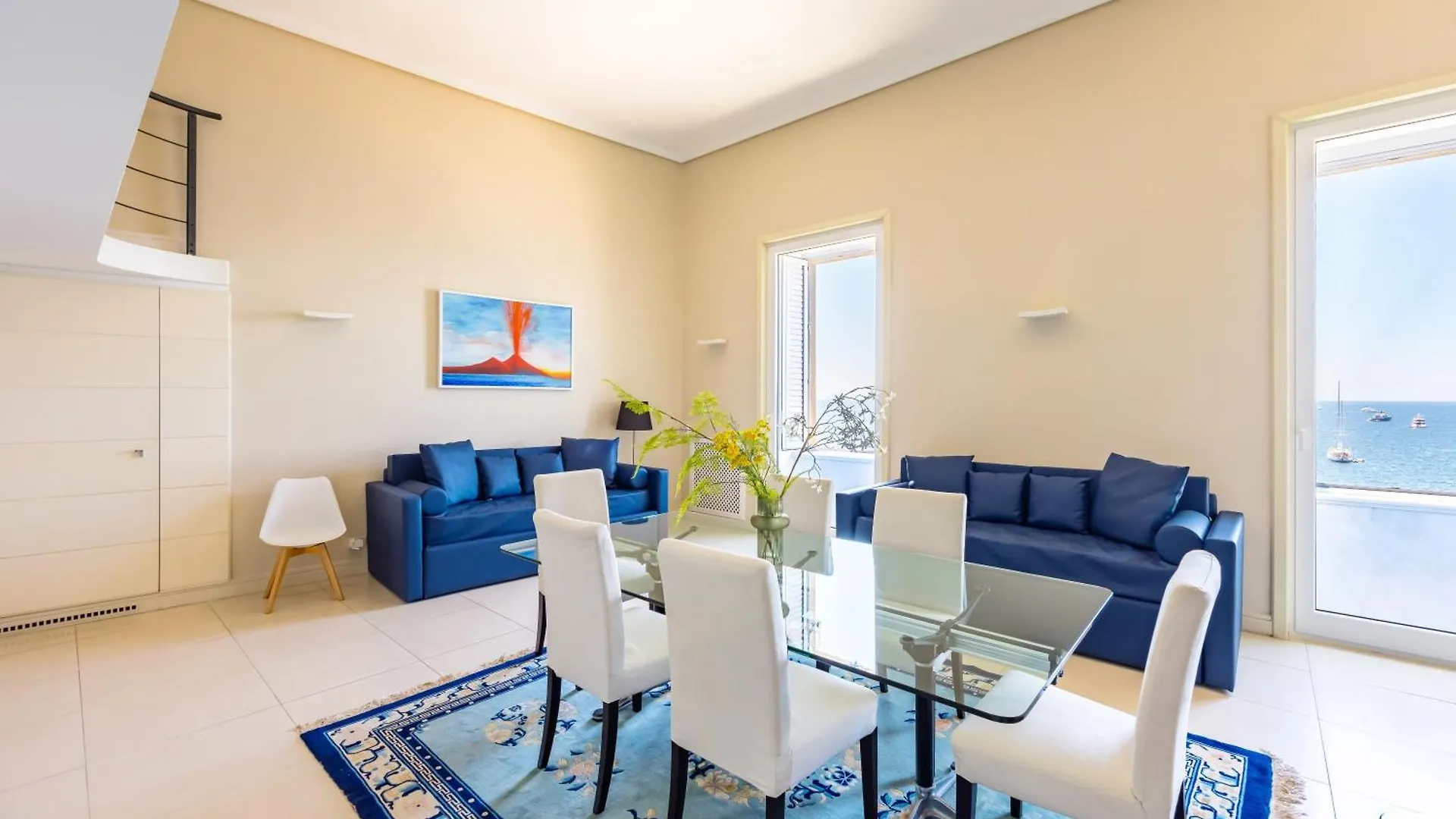 Blu Breeze On Seafront With Parking By Napoliapartments Νάπολη